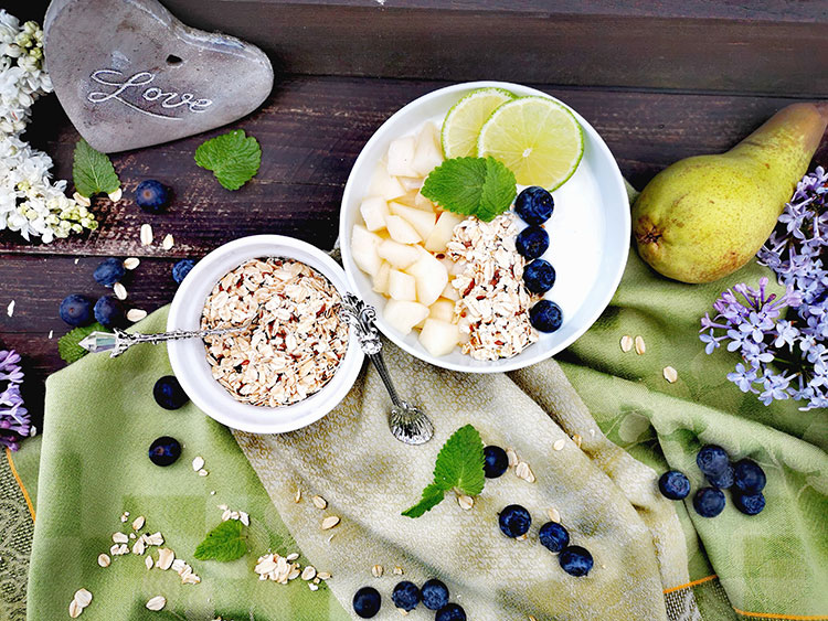 Birnenmüsli - Fitnessrezepte und Tipps