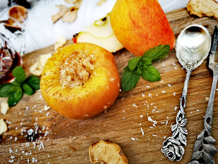 Gefüllte Bratäpfel - Fitnessrezepte und Tipps