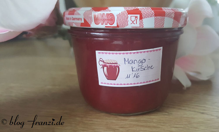 Kirsch-Mango Marmelade - Fitnessrezepte und Tipps